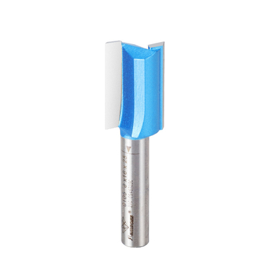 acheter Double fraisage à la flûte coupure droite routeur bits deux bords 1/2 pouce raccourcir routeur bits online manufacture