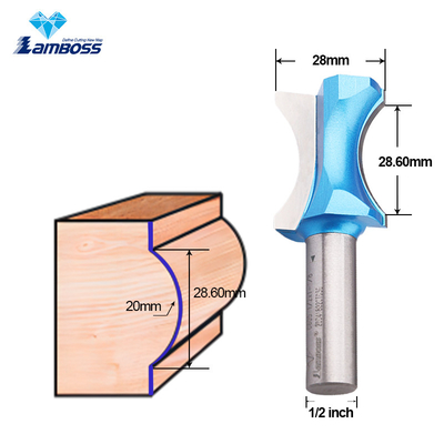 acheter Lamboss Bits de routeur de bois Convexe bordure de routeur Bits pour outils de travail du bois Fraiseur online manufacture