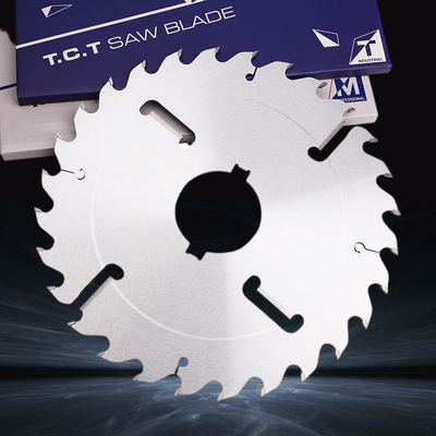 Lames de scie à refendre circulaires TCT de qualité industrielle LAMBOSS avec racleurs