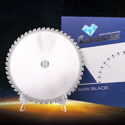 Lames de scie de diamètre personnalisé 60T Pour la profession de coupe de fer Lames de scie circulaires en aluminium métallique