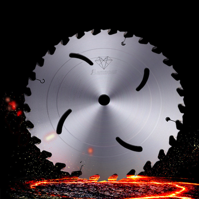 Blade de scie circulaire TCT de qualité industrielle personnalisée pour la coupe transversale de bois massif