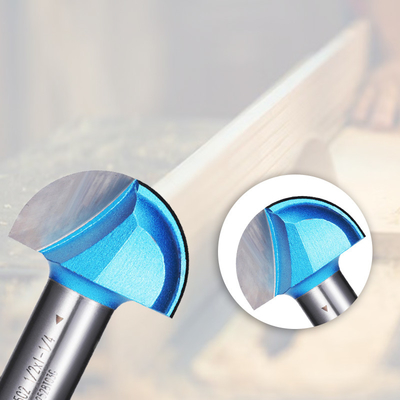 1/2' de diamètre de moulage routeur bits pour panneau de bois porte de crique bit avec roulement