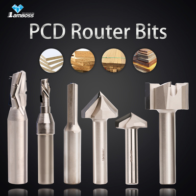 Bits de routeur PCD personnalisables pour les matériaux en bois
