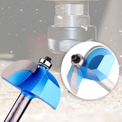 Lamboss Bits Chamfer Router Bit Fraisage outils de coupe pour bois Cove Bit avec roulement
